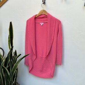 Lilly Pulitzer XS coral cashmere cardigan